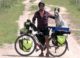 cycling with a dog